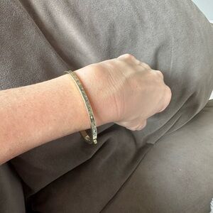 Kendra Scott Gold Hammered Bracelet